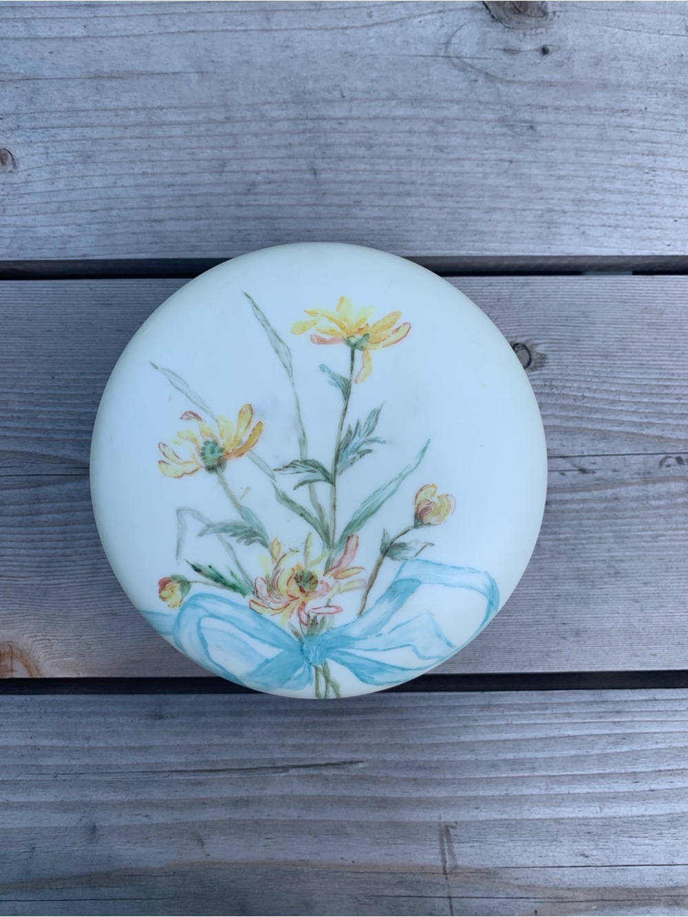 Stunning Antique Elite Works Limonges Porcelain Dresser Box (c. 1900-1914)